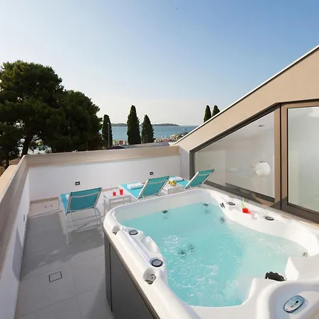 Apartment Luxury With Private Pool 100 M From The And Close To Pula Fazana